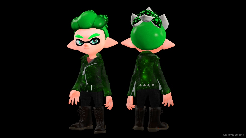 Splatoon - Blue's Custom Jackets