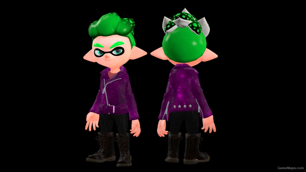 Splatoon - Blue's Custom Jackets