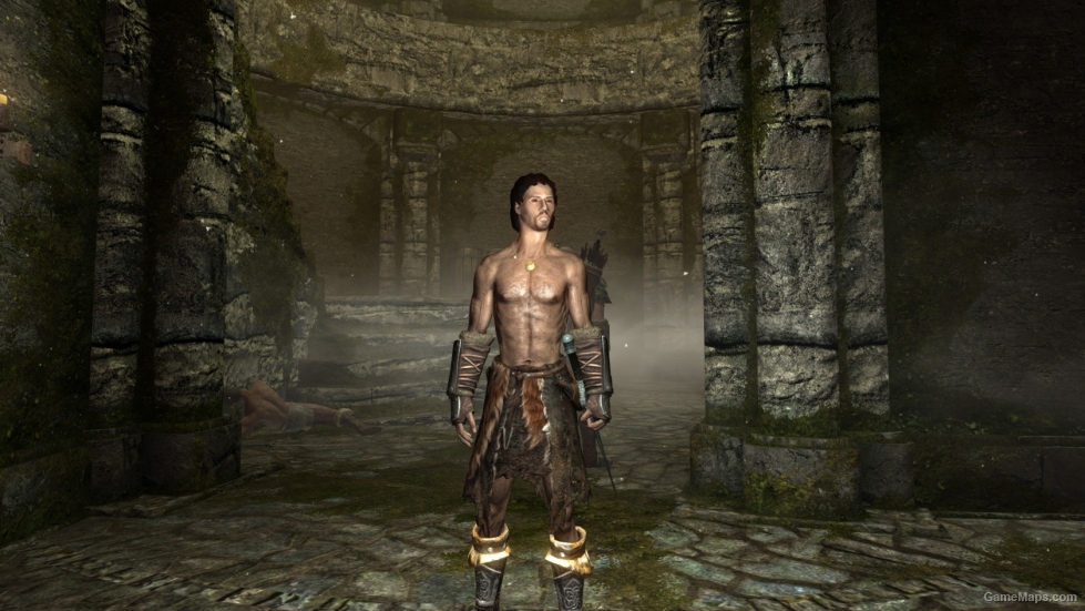 No Heavy Muscular Walk And Idle