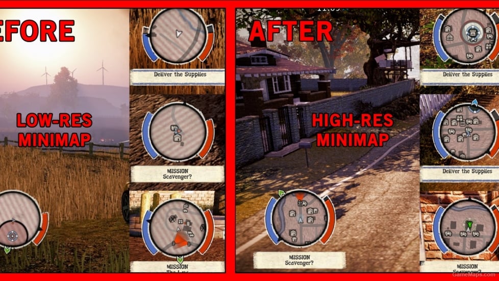 HD Map and HD Minimap Mod