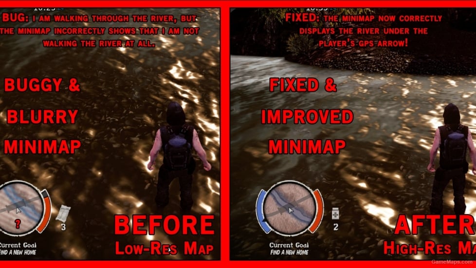 HD Map and HD Minimap Mod