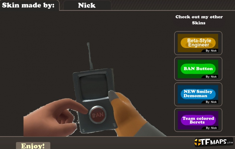 BAN Button
