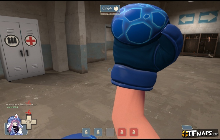Gloves Of Sliding On Ice