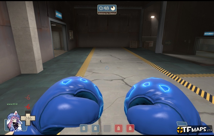 Gloves Of Sliding On Ice