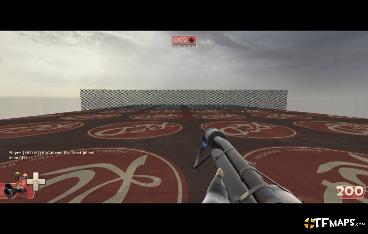 Meow server volley ball court