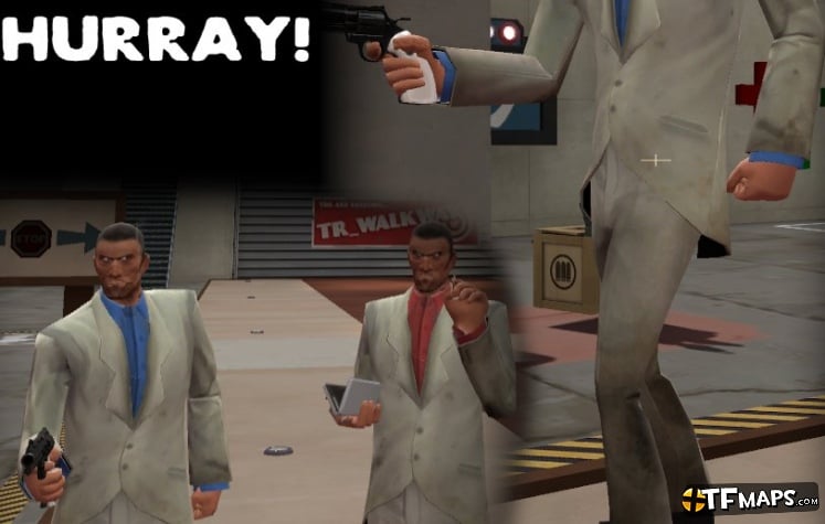 Nick as Spy in Left 4 Dead 2