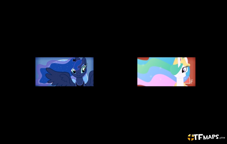 Princess Luna & Princess Celestia Dispenser Scre