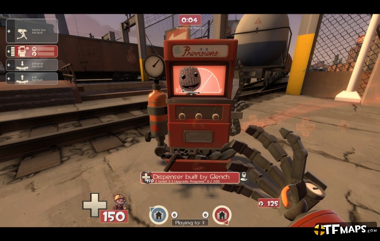 Sack Boy Dispenser Screen