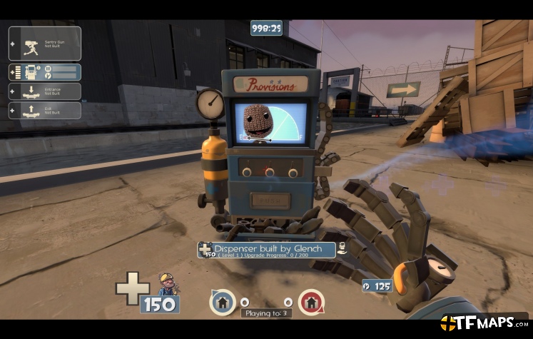 Sack Boy Dispenser Screen