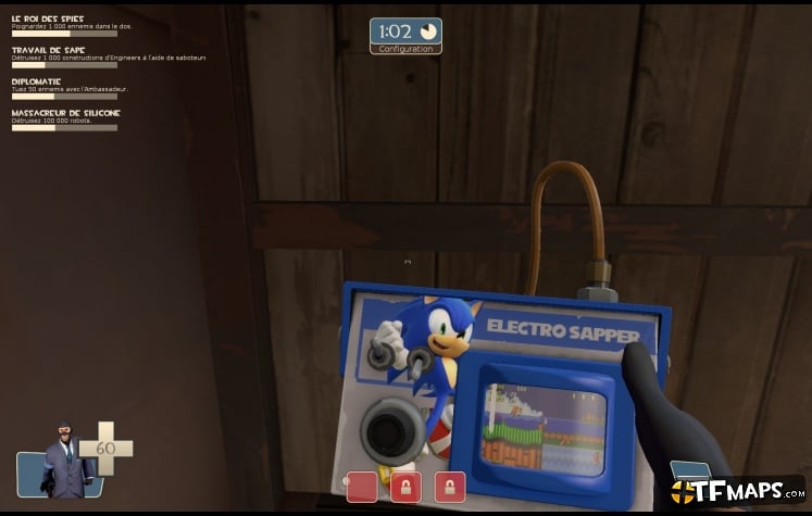 Sonic Electro Sapper - Firstperson view Sonic Electro Sapper