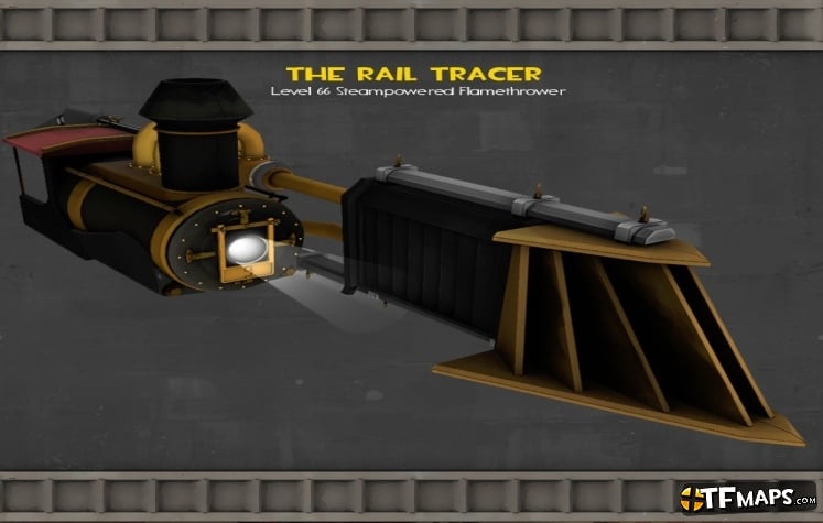 The Rail tracer (BB&Flamethrower)