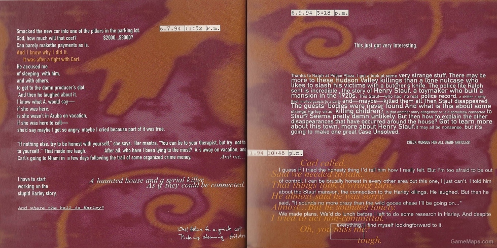 The 11th Hour - Journal