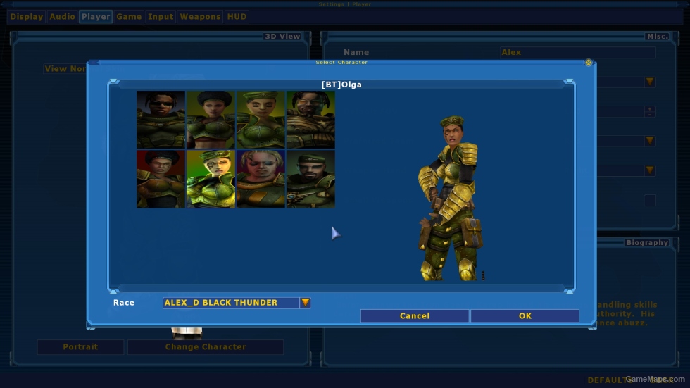 Alex_D's Definitive Character Pack (WiP)