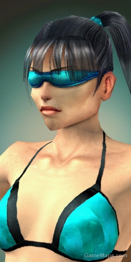 Bikini Girls Sapphire and Satin