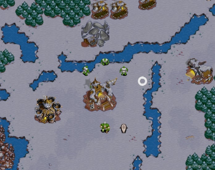File:map Windows Humans on Ice 1.5 (Map) for Warcraft II - GameMaps.com