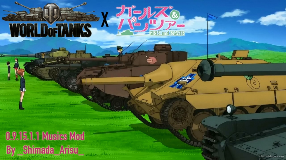0 9 17 Girls Und Panzer Music Mod World Of Tanks Gamemaps
