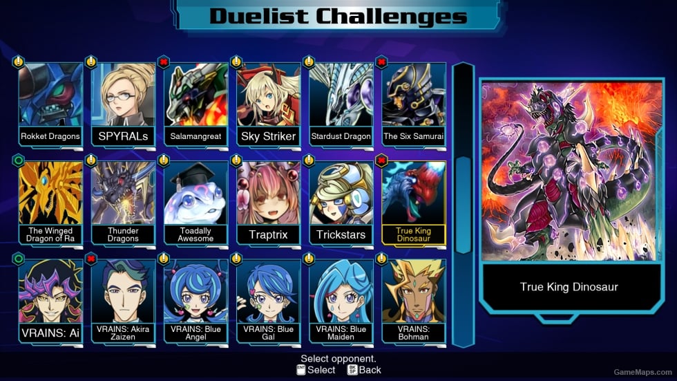 Duel Mavericks (Mod) for Yu-Gi-Oh! Legacy of the Duelist: Link Evolution - GameMaps.com Duel Mavericks (Mod) for Yu-Gi-Oh! Legacy of the Duelist: Link Evolution - GameMaps.com