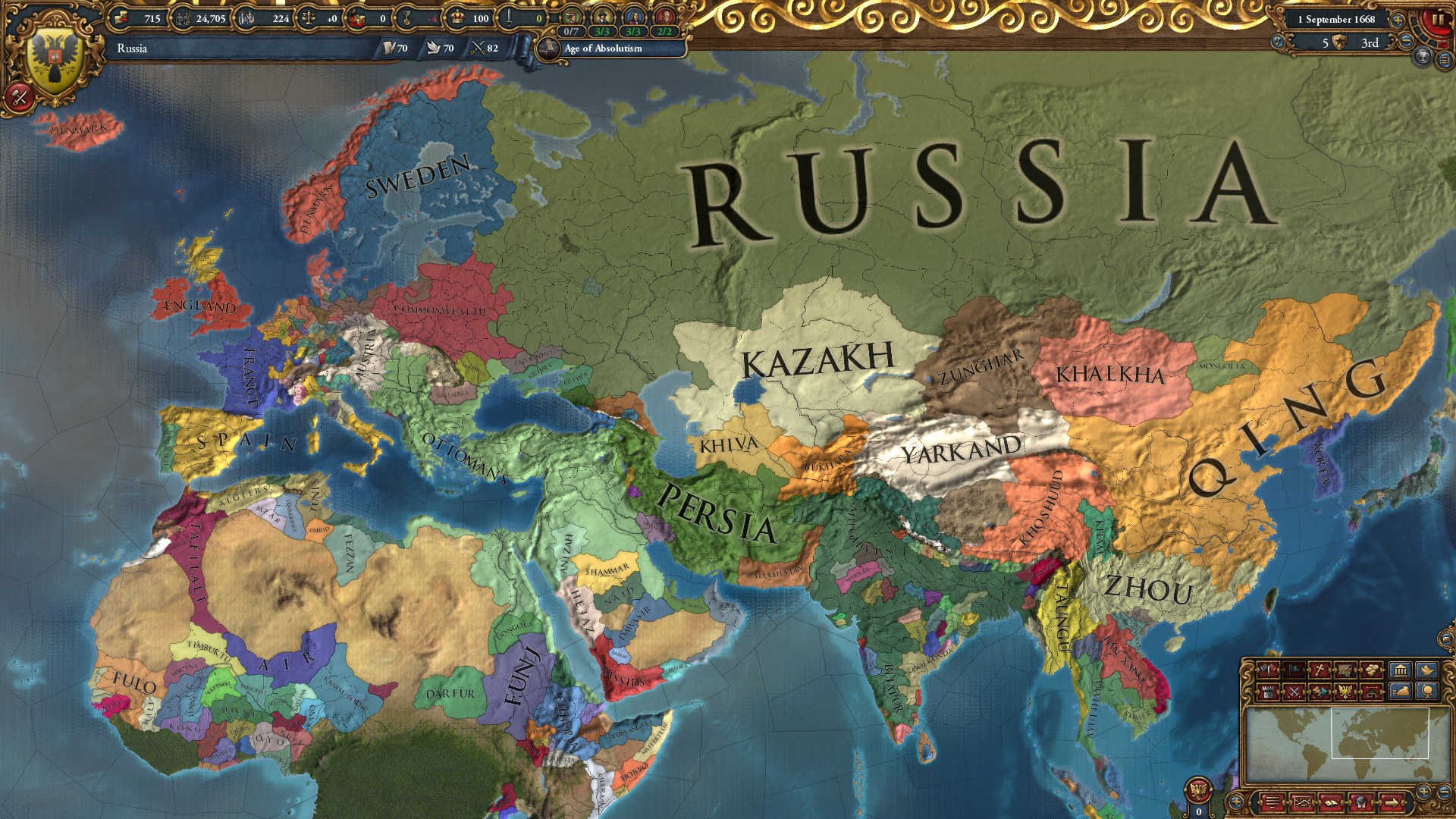 Custom Maps and Mods for Europa Universalis IV