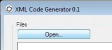 XML Code Generator