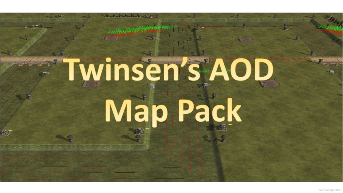 Twinsen's AOD Map Pack, Includes 24 AODs