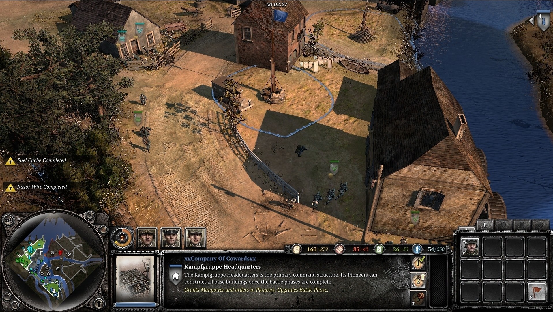 company of heroes 2 map list