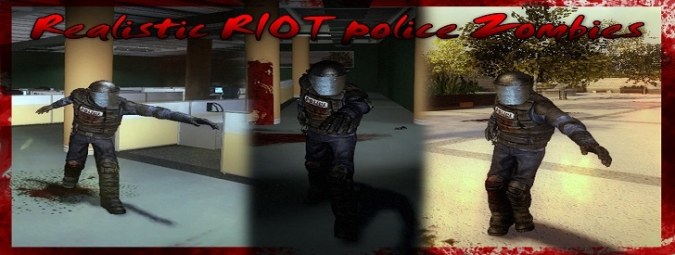 Realistic Police Riot Zombies