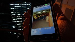 Phone security camera viewer