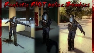 Realistic Police Riot Zombies