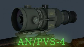 Sniper Rifle - AN/PVS-4 Night Vision sight