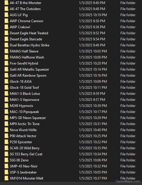 CS 2 Skin Pack For Cs 1.6