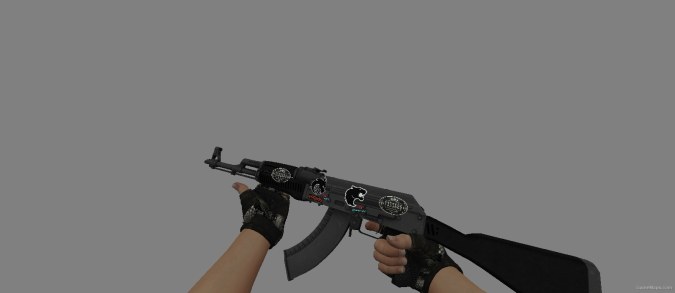CS GO black themed inventory for CS 1.6