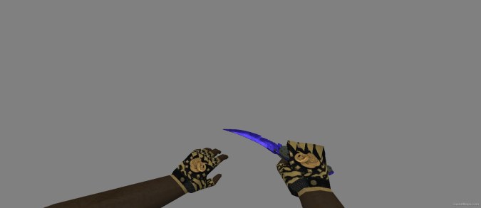 FLIP KNIFE DOPPLER SAPPHIRE FOR CS 1.6