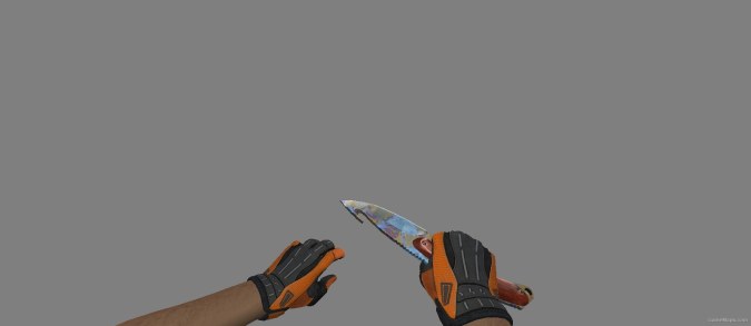 GUT KNIFE CASE HARDENED
