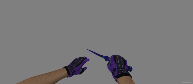 Stiletto sapphire
