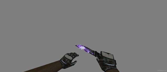 Survival knife galaxy