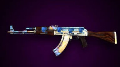 AK-47 Case Hardened Blue Gem 4x Titan (Holo)