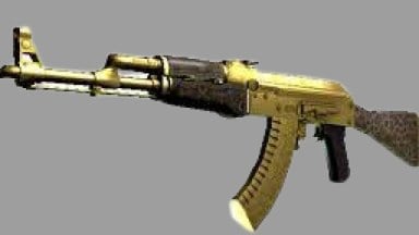 AK-47 Golden Arabesque for CS 1.6