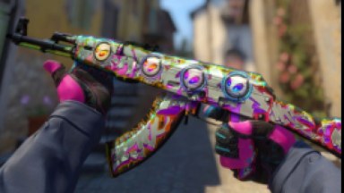 AK-47 Head Shot WITH 4X Team Dignitas (Holo)