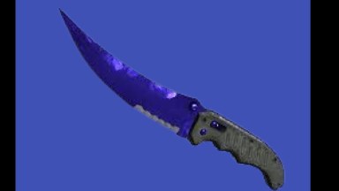 FLIP KNIFE DOPPLER SAPPHIRE FOR CS 1.6