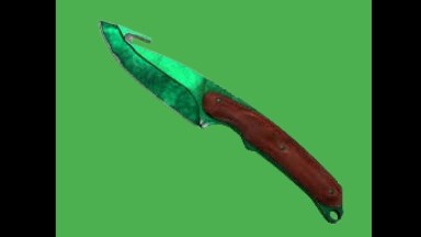 GUT KNIFE EMERALD