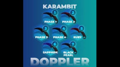 Karambit Doppler all phases