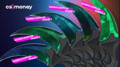 Karambit Gamma Doppler all phases