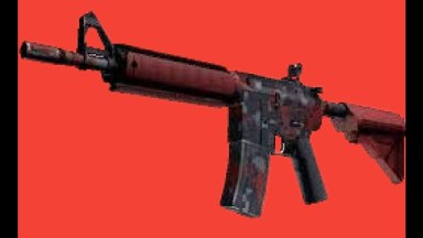 M4A4 Red DDPAT