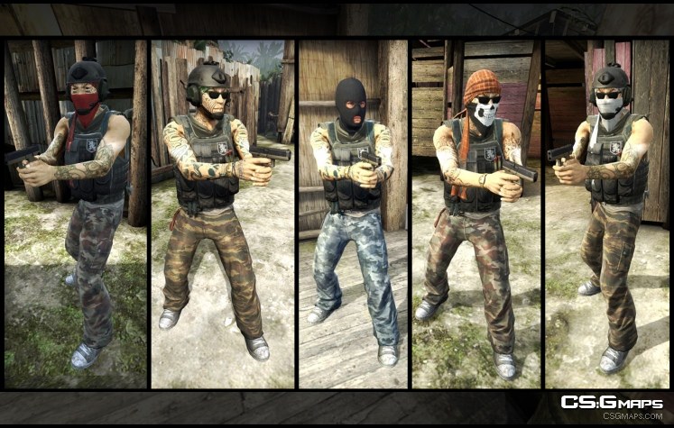 Drug Cartel Terrorist Skin Counter Strike Global Offensive