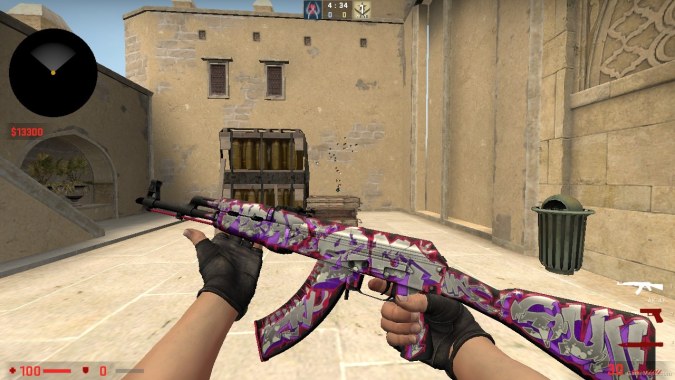 CS GO ALL AK 47 SKINS FOR CSSO PART 1