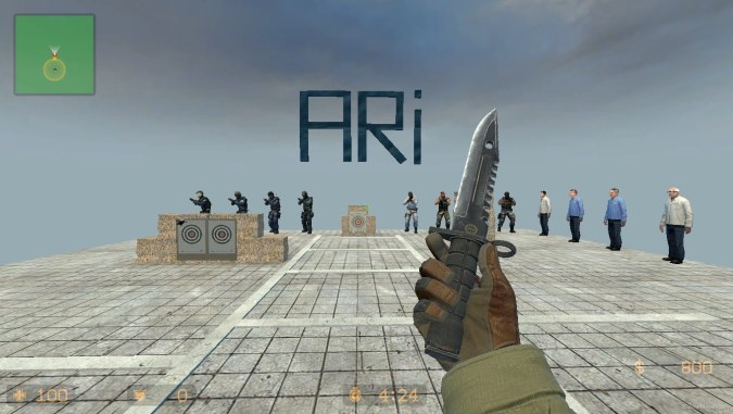 CS GO MOD ( OLD IDF GLOVE )