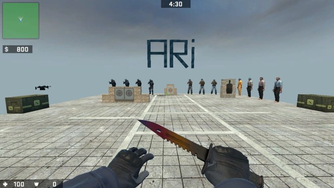 CS GO MOD ( OLD SAS GLOVE )