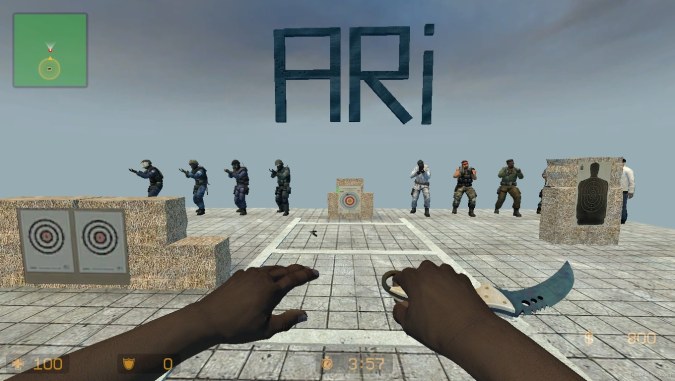 CS GO MOD (bare hands)