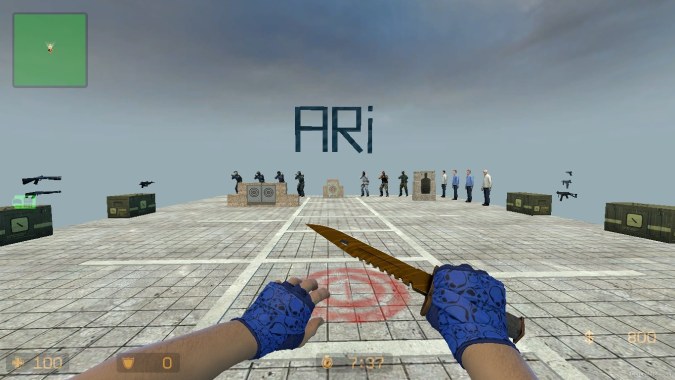 CS GO MOD (Hand Wraps Cobalt Skulls)