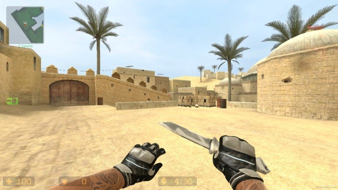 CS GO MOD (Moto Gloves Smoke Out)